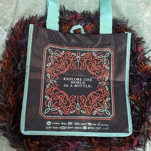 Perfect condition Kroger six slot sectional wine bottle holder reusable bag.